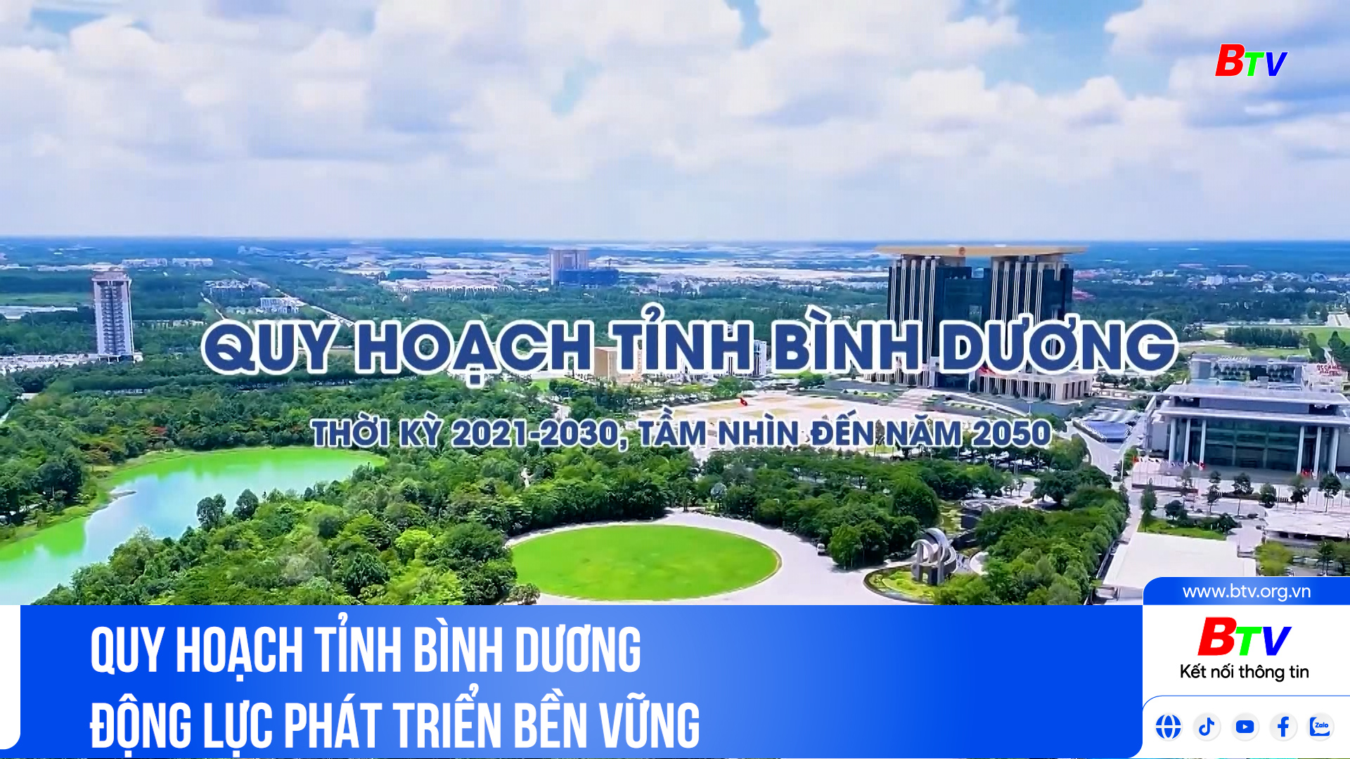 Quy hoạch tỉnh Bình Dương động lực phát triển bền vững